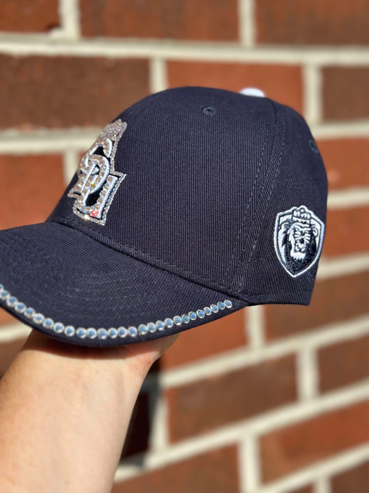ODU Logo Bling Hat Navy Blue - Licensed