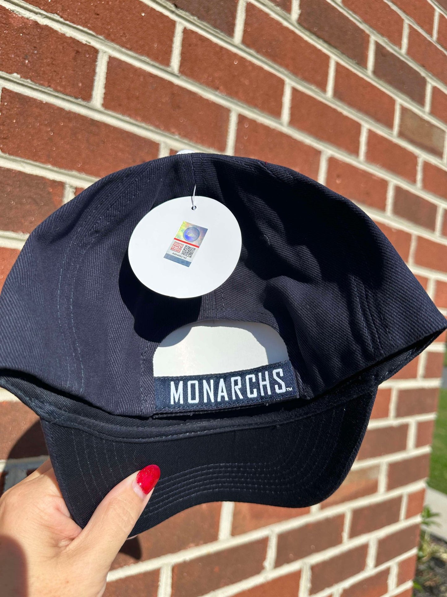 ODU Logo Bling Hat Navy Blue - Licensed