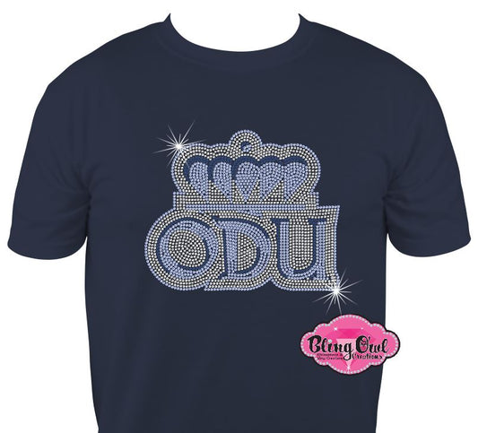 ODU Crown Scoop Neck Unisex Tee