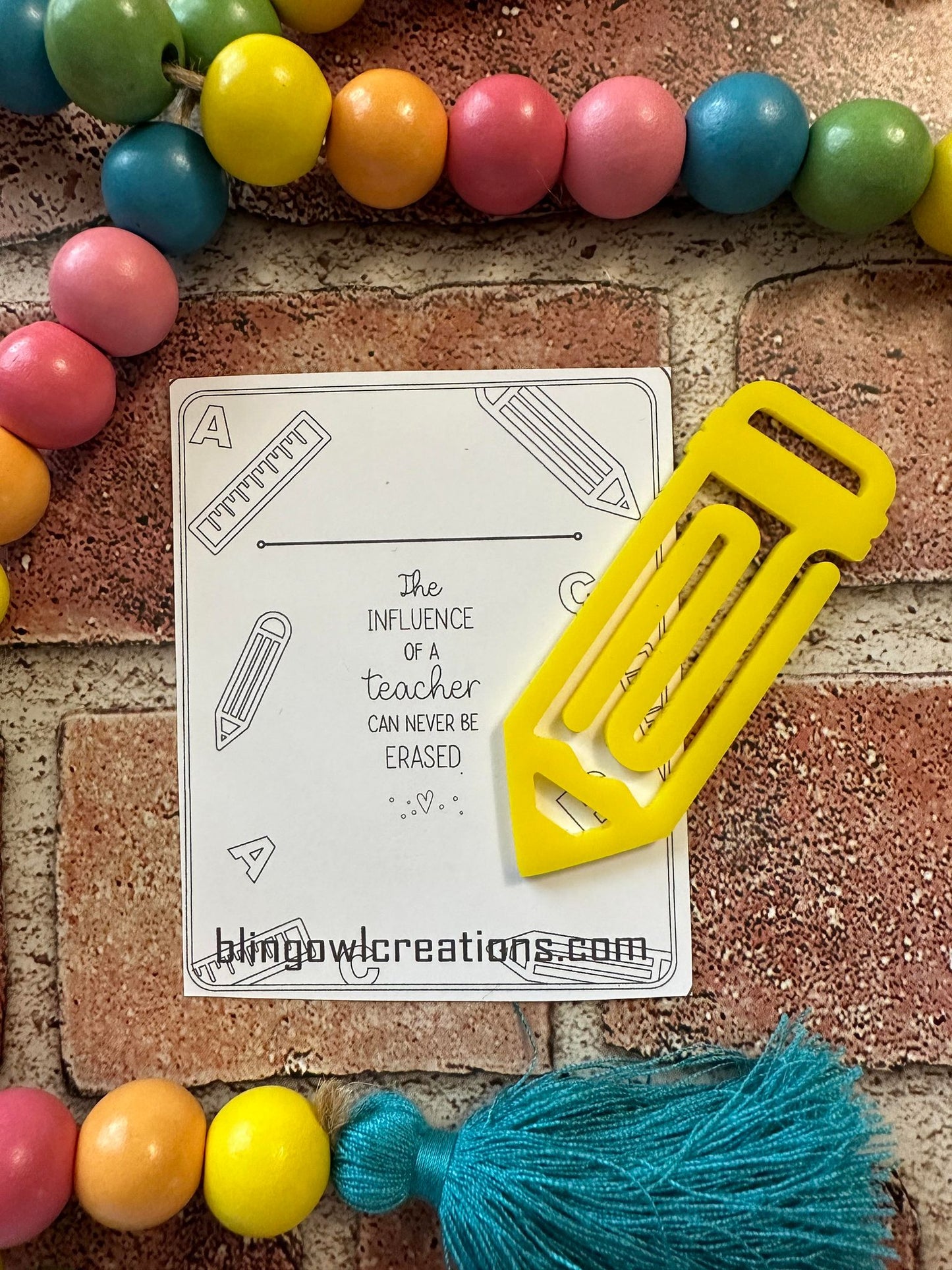 Pencil Bookmark, book lovers, reading