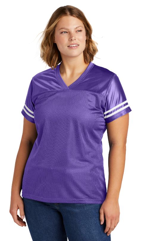 Team Cheer Mom Pom Poms Football Jersey