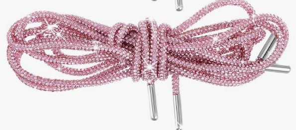 Rhinestone Shoelaces/Hoodie Strings