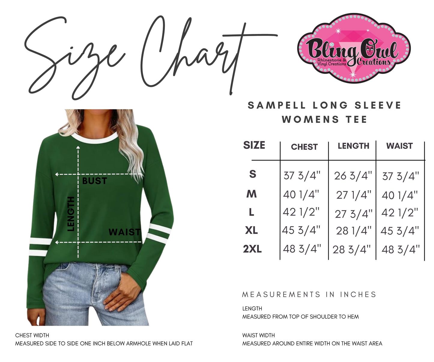 GMU 2 Color Logo Green Long Sleeve Womens Tshirt