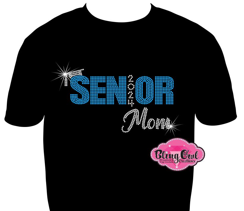 mom_of_senior mom_of_graduate_2024 graduation_2024 heart_mom custom_rhinestone_designed sparkle_senior ladies_bling_shirt womens_fashion casual_and_chic tshirt classy_t-shirt versatile_fashion cute_shirts for mom trendy_shirts