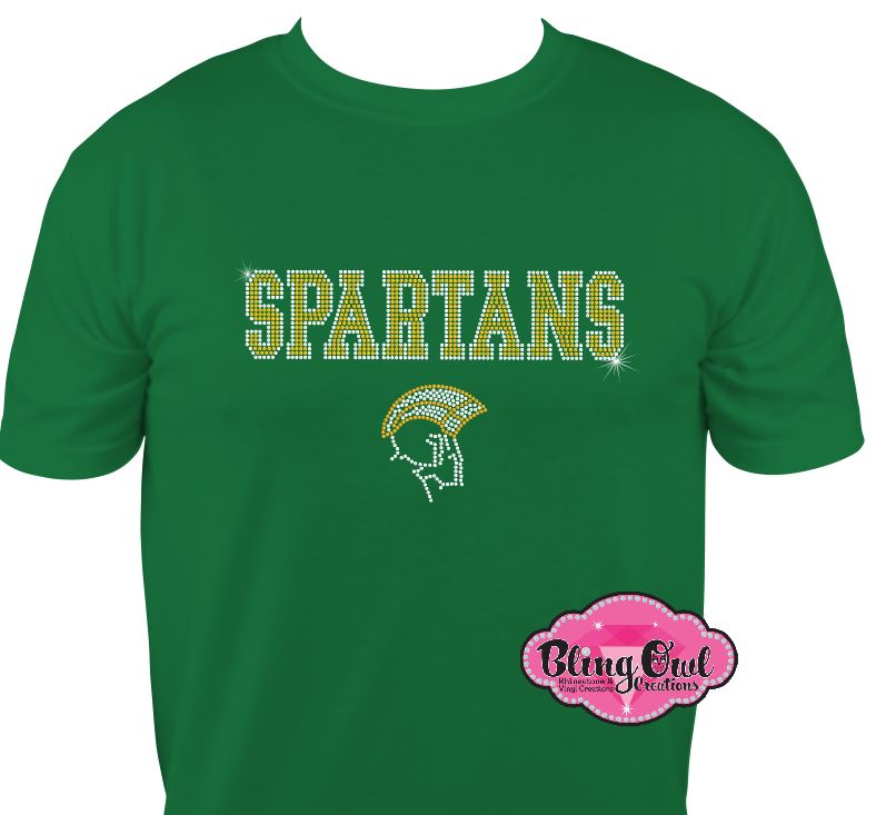NSU Spartans Profile Logo Scoop Neck Tshirt