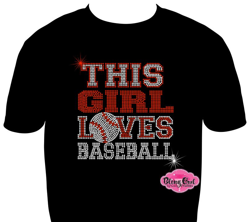 this girl loves baseball_mom_ball_sports shirts game day rhinestones sparkle bling