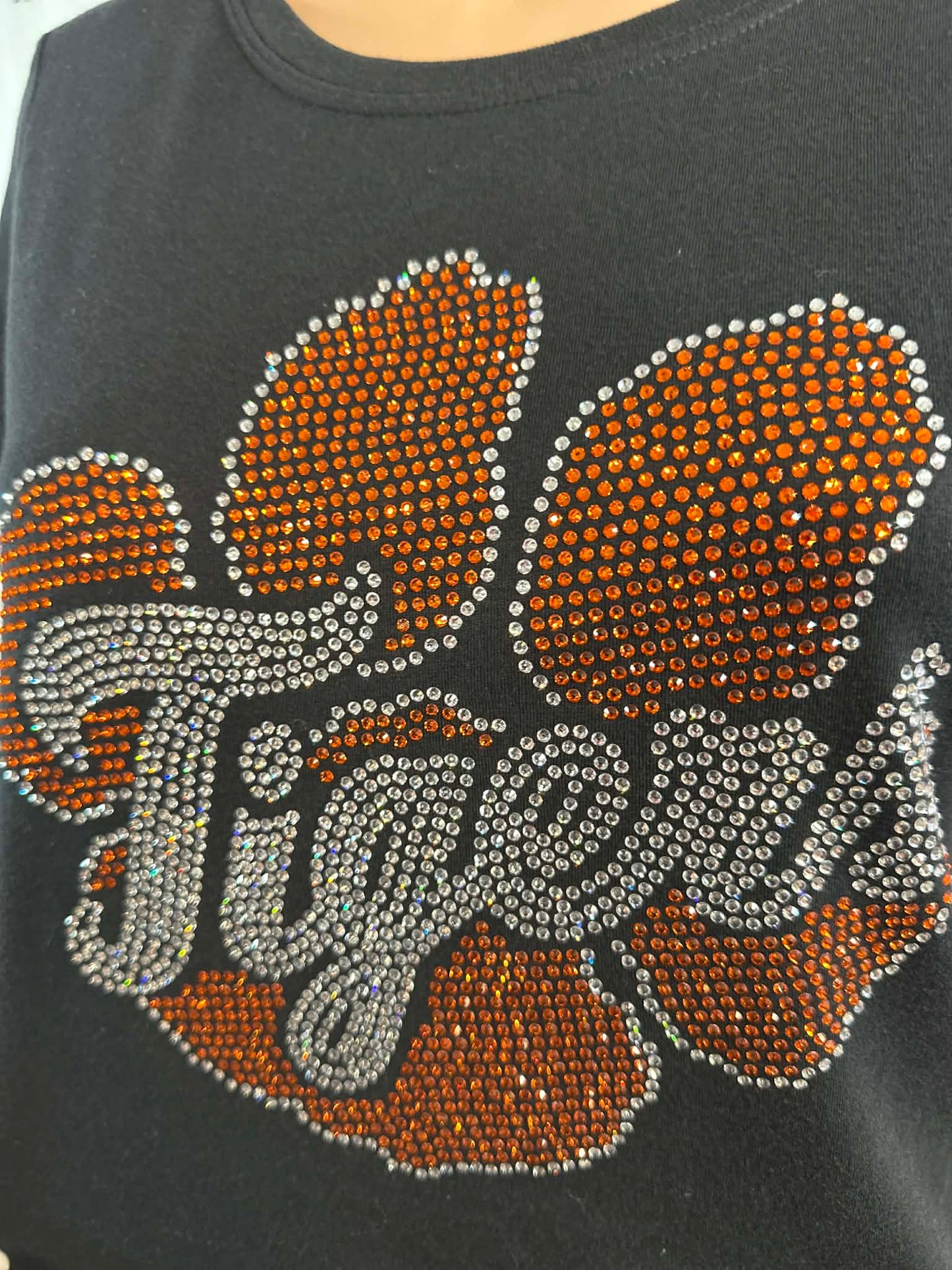 Tigers Paw Womens Fitted Tshirt (Sample)
