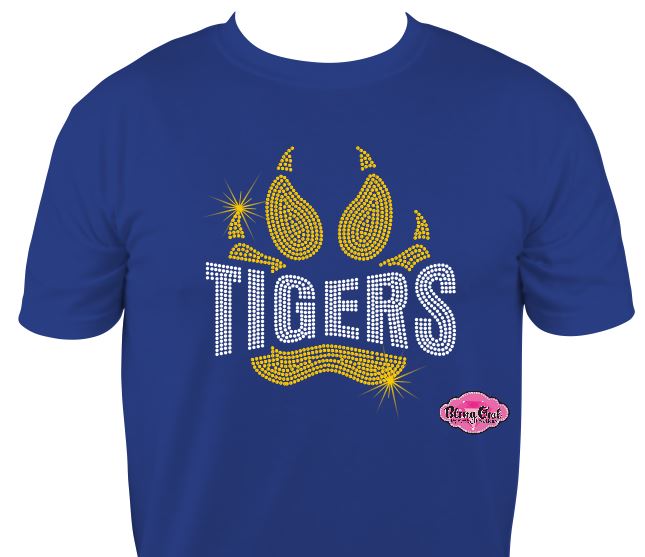 Tiger Paw Rhinestone