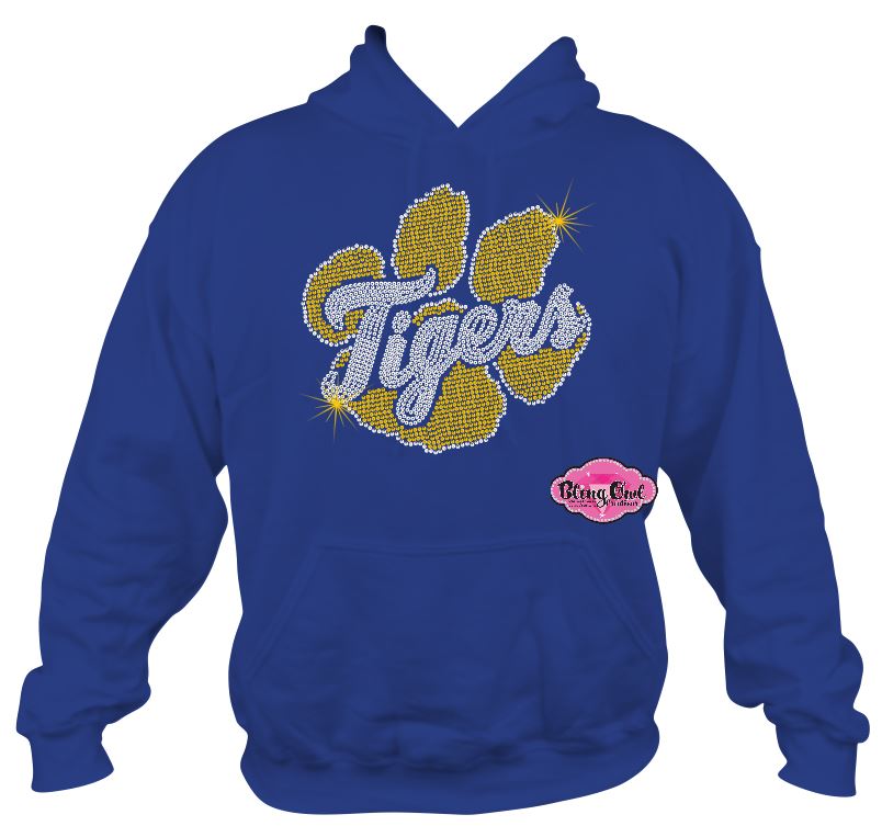 Tigers Paw Rhinestone 2