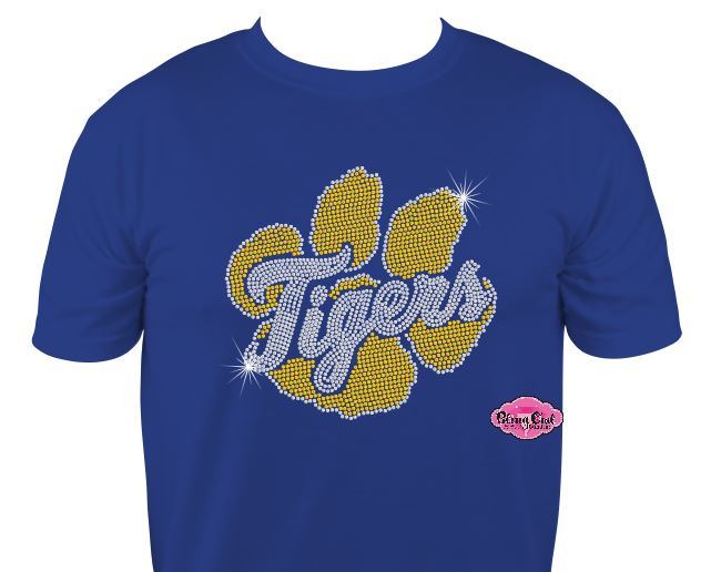 Tigers Paw Rhinestone 2