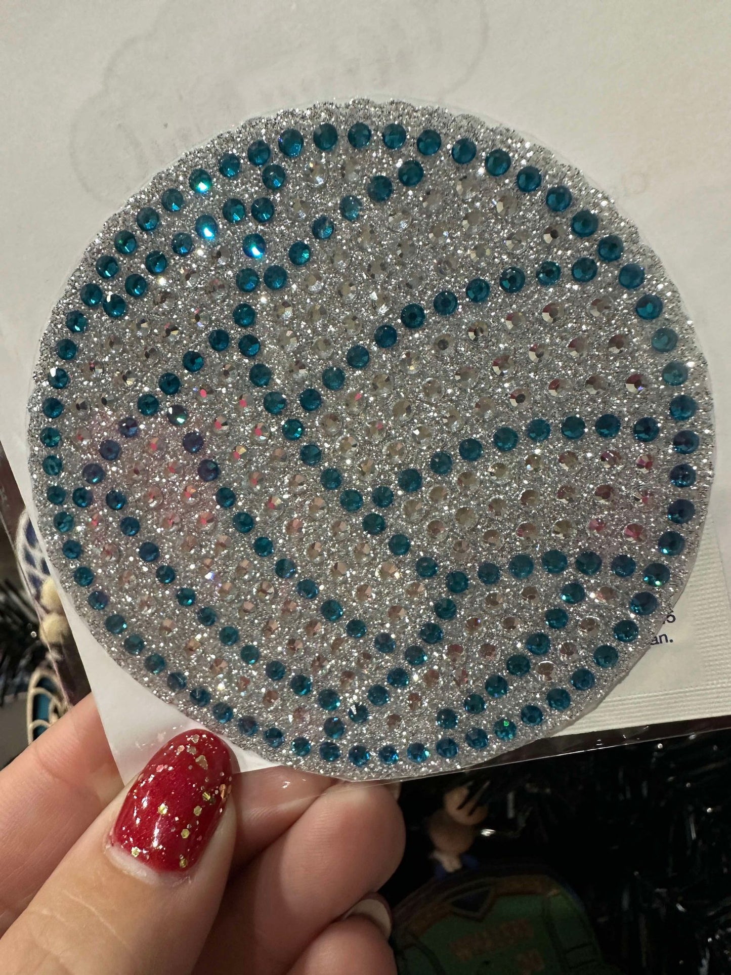 Volleyball Bling Decal