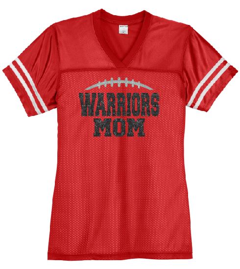 Football Team Name - Half Ball Football Jersey
