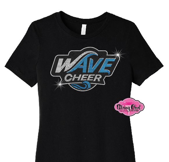 Wave Cheer Womens Relaxed Fit Tshirt