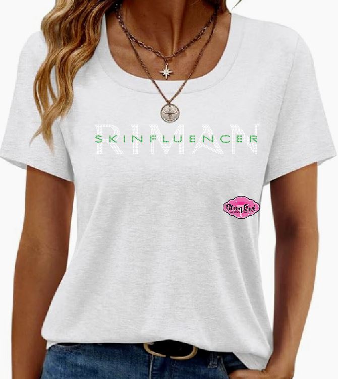 Riman Skinfluencer Womens Fitted tshirt