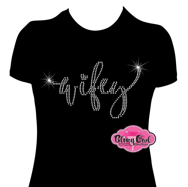 wifey_glam_fabulous shirt custom rhinestone designed_tees Love_to_sparkle ladies_bling_shirt better_half_in_style