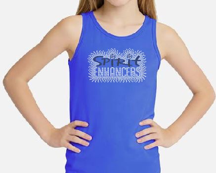 Spirit Enhancers Scatter Cheer Youth Tank Top