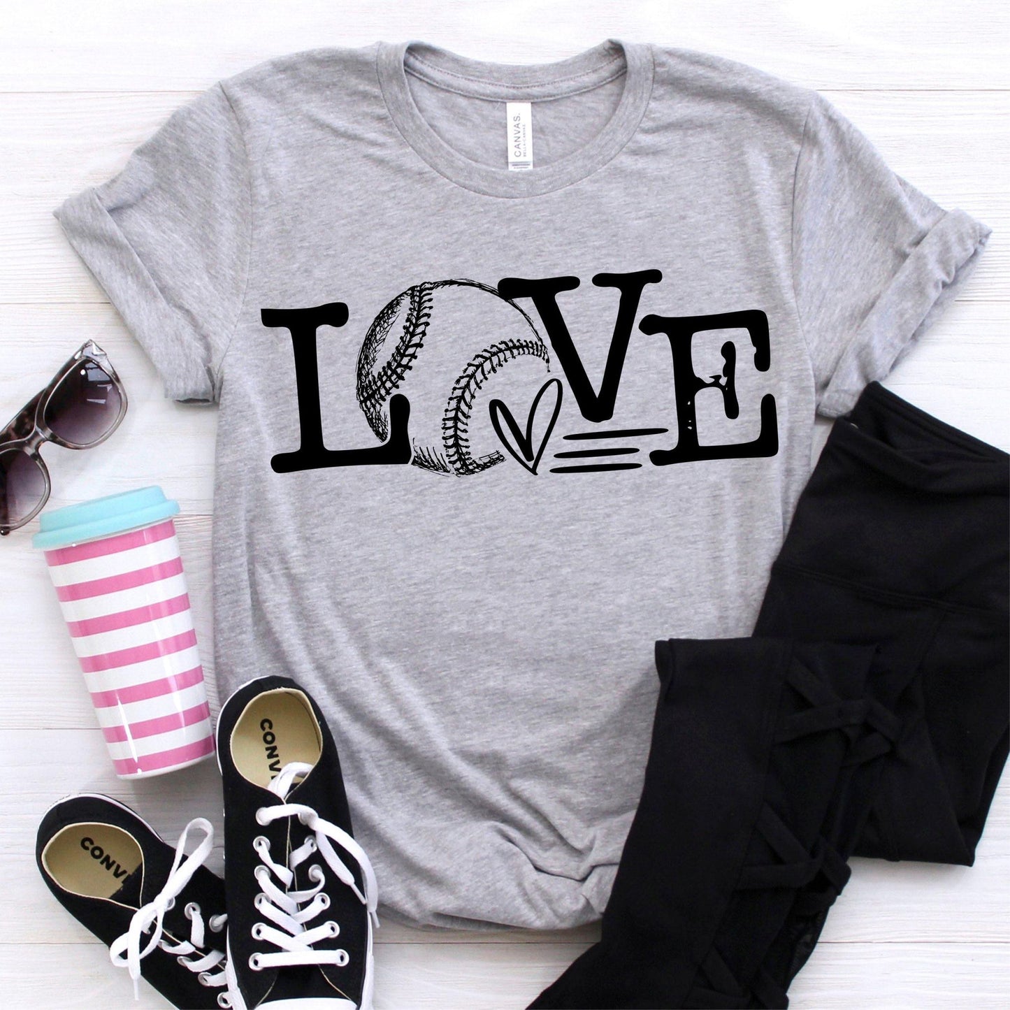 love_baseball specialty tee gameday shirt comfortable tshirt everyday wear