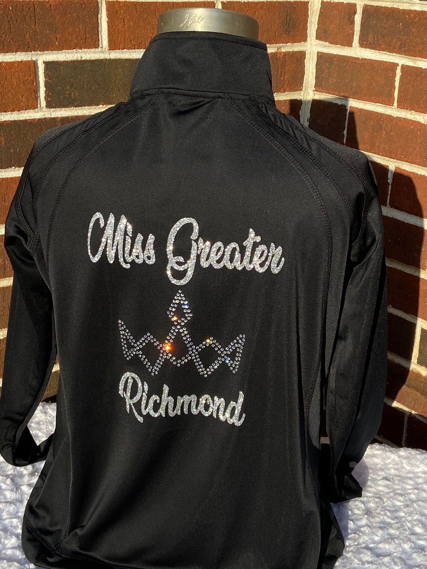 pageant_titleholder jacket glam_contestants rhinestones sparkle bling