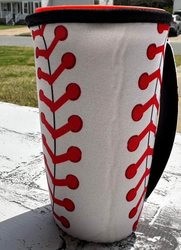Baseball Cup Sleeve Neoprene Insulated Sleeves Cover Holder - 30oz-32oz Tumbler