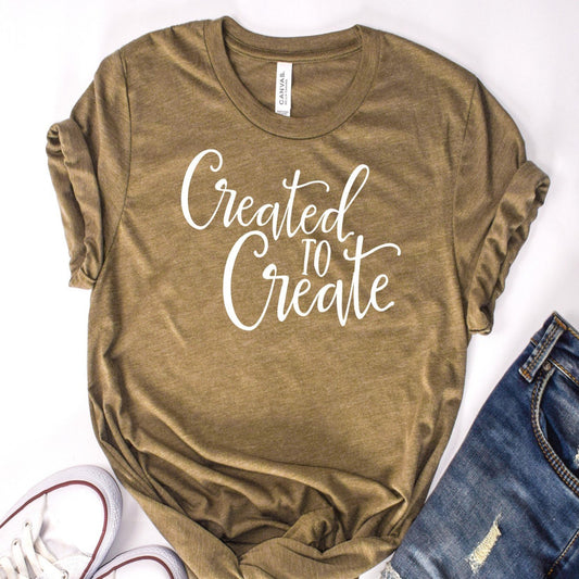 created_create shirt casual shirt soft tshirt specialty tee