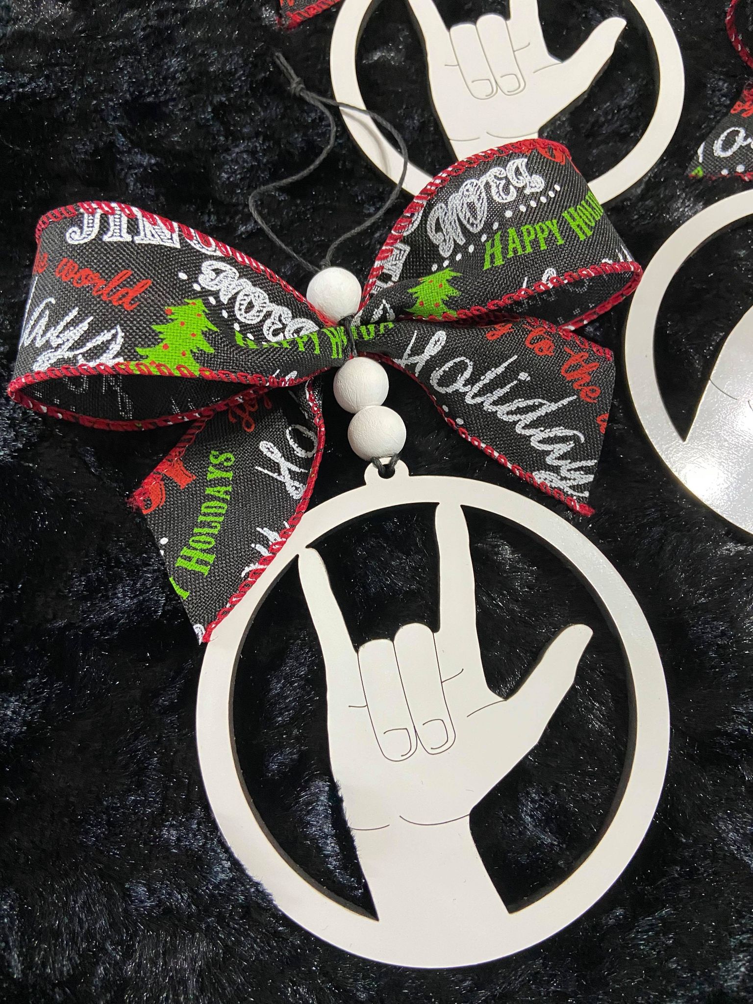 I_love_you ornament American Sign Language ASL