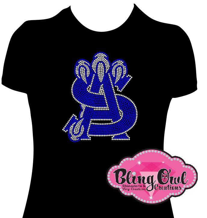 atlantic shores_seahawks school spirit logo_school spirit wear_school spirit mascot_cheer rhinestones sparkles bling