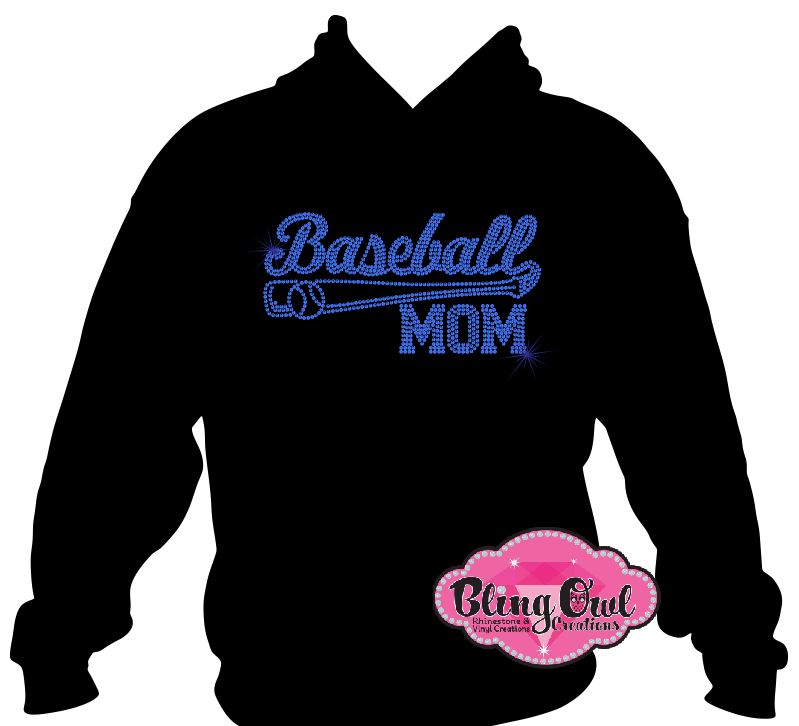 baseball_mom spirit_wear rhinestones sparkle bling