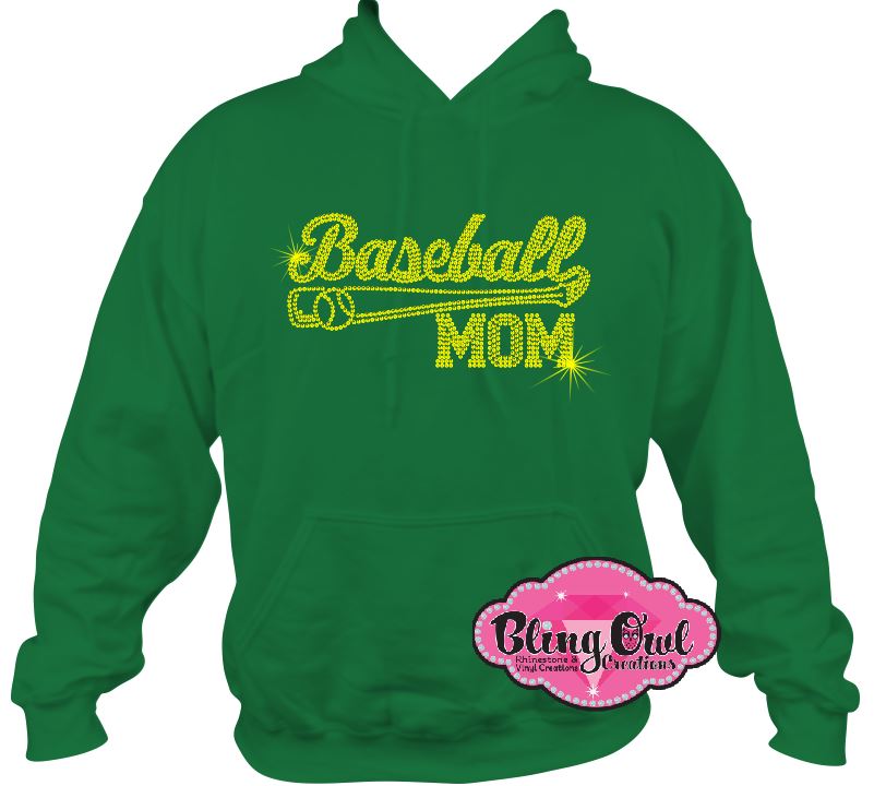 baseball_mom spirit_wear rhinestones sparkle bling