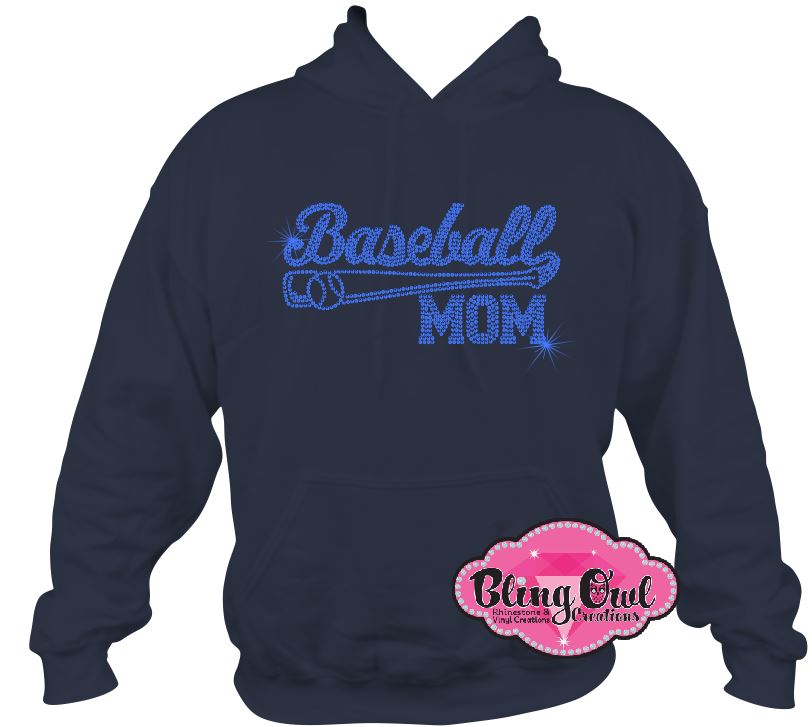 baseball_mom spirit_wear rhinestones sparkle bling
