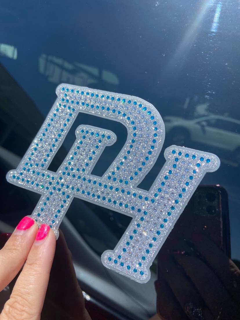 Custom_rhinestone_designed Decals sparkle_decals perfect bling gift ideas