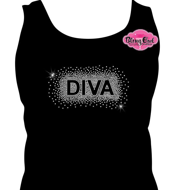 Diva Scatter (Rhinestone Design)