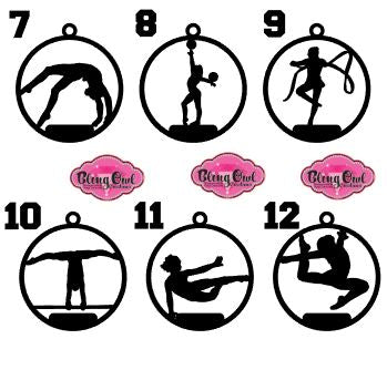 Gymnastics Girl Ornament