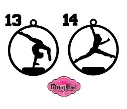 Gymnastics Girl Ornament