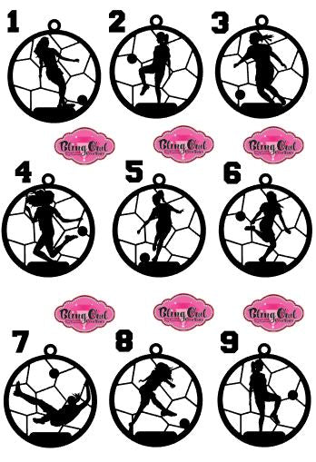 Soccer Girl Ornament