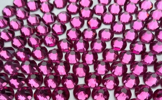 hot_pink luxe_glass rhinestones sparkle bling