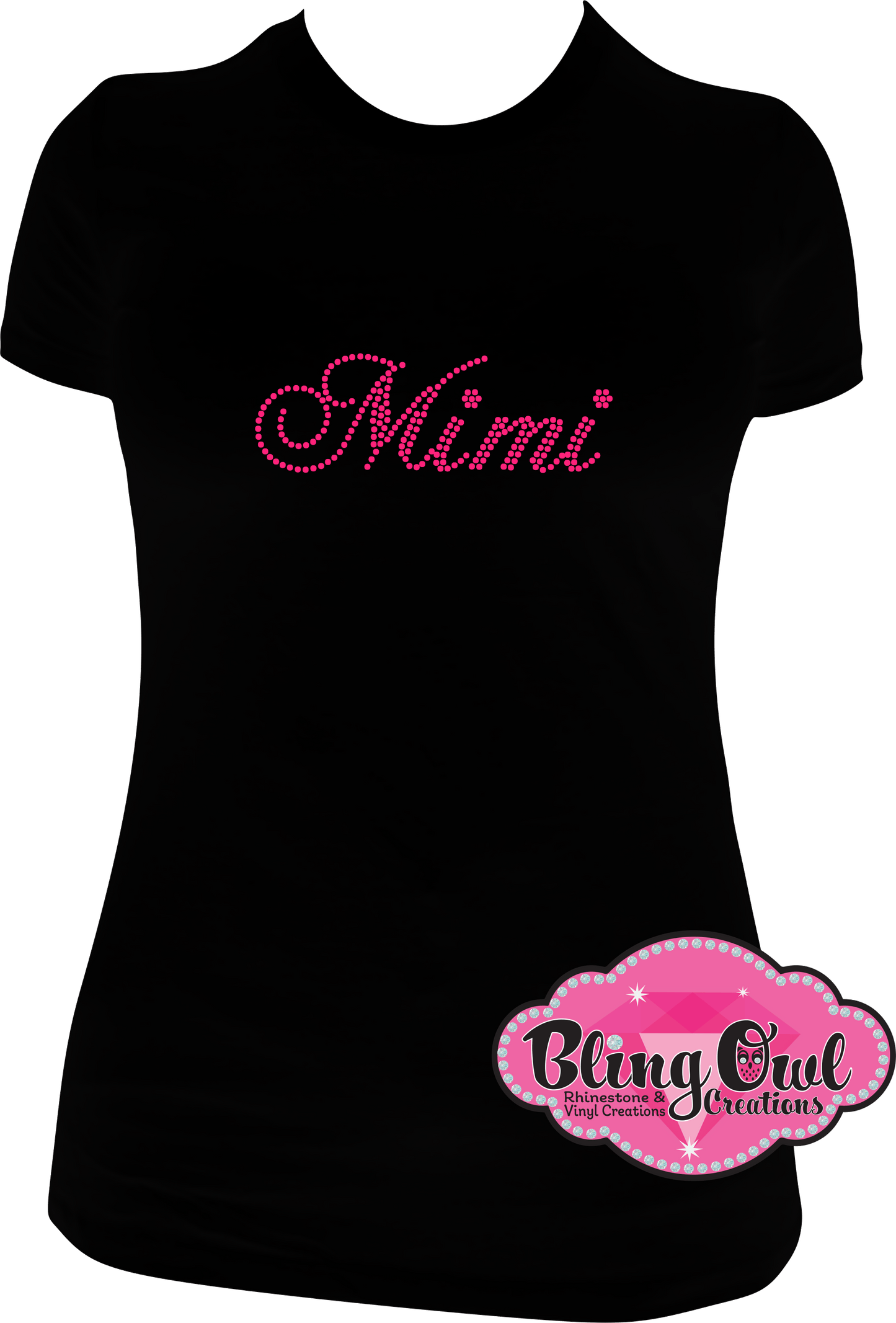 mimi grandma grandmother rhinestones sparkle bling