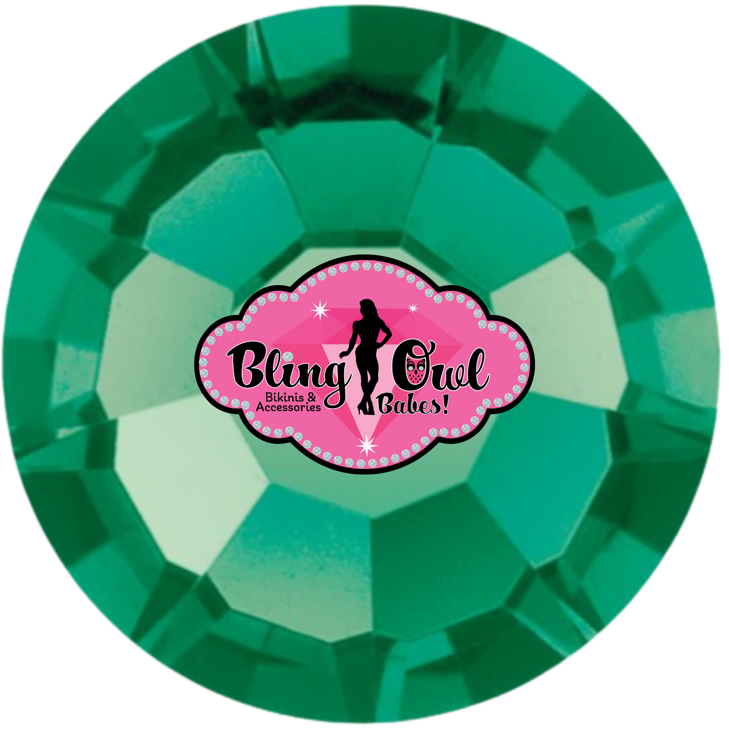 Preciosa Rhinestones - Green Turmaline