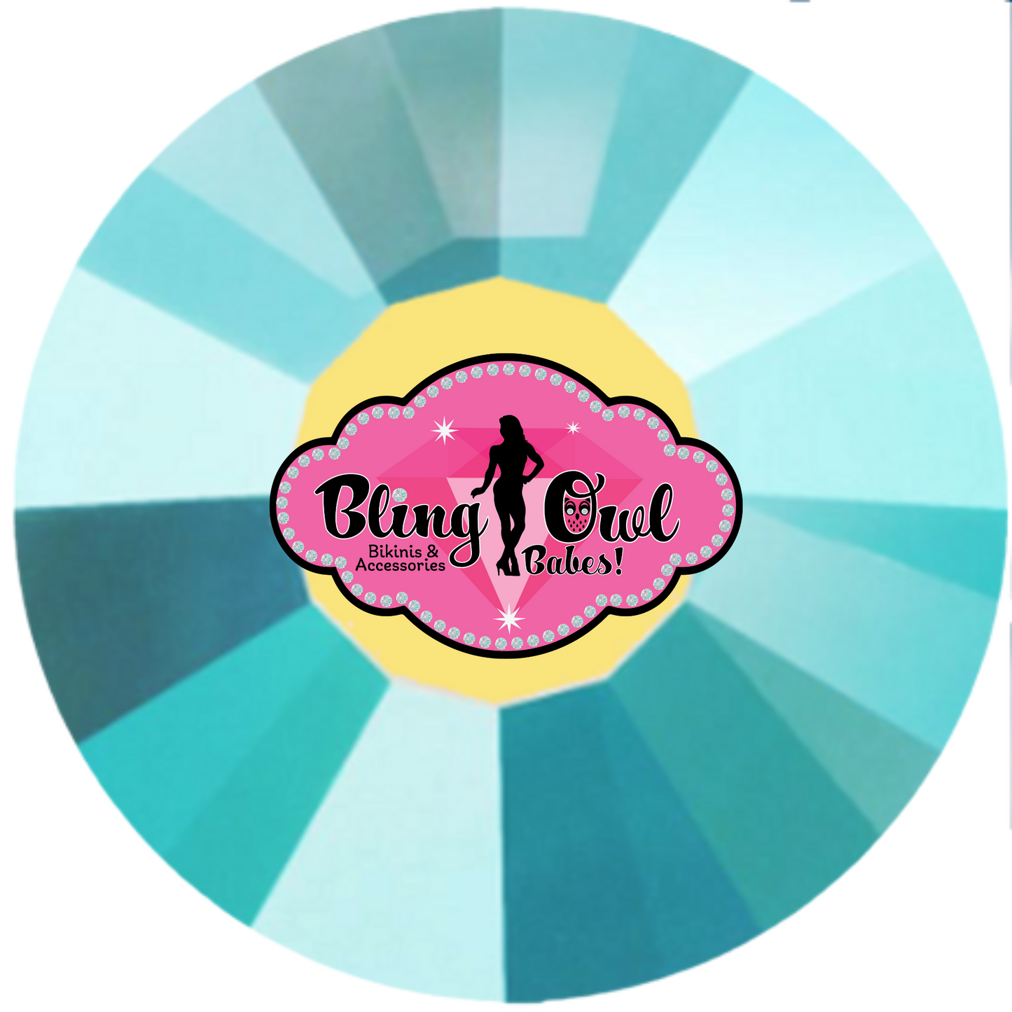 Preciosa Rhinestones - Turquoise AB
