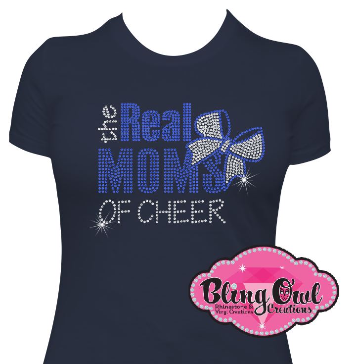 cheer_mom spirit_wear rhinestones sparkle bling