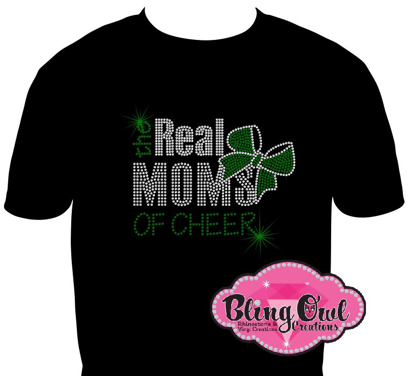 cheer_mom spirit_wear rhinestones sparkle bling