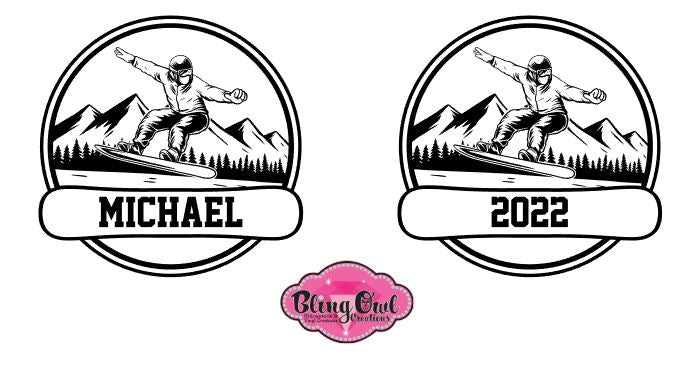 snowboarder_christmas ornaments perfect holiday gifts christmas gifts
