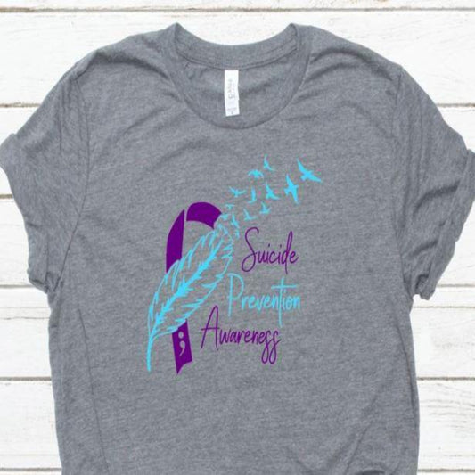 suicide_prevention_awarenes specialty tee comfortable shirt
