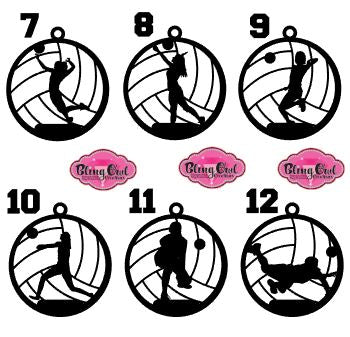 Volleyball Ornament
