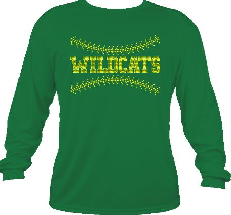 great_bridge wildcats school_spirit_wear rhinestones sparkle bling