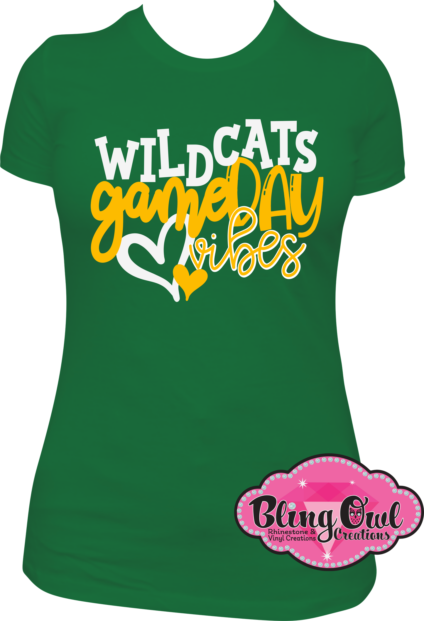 great_bridge wildcats school_spirit_wear vinyl design