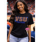 VSU Trojans Scoop Neck Unisex Tee
