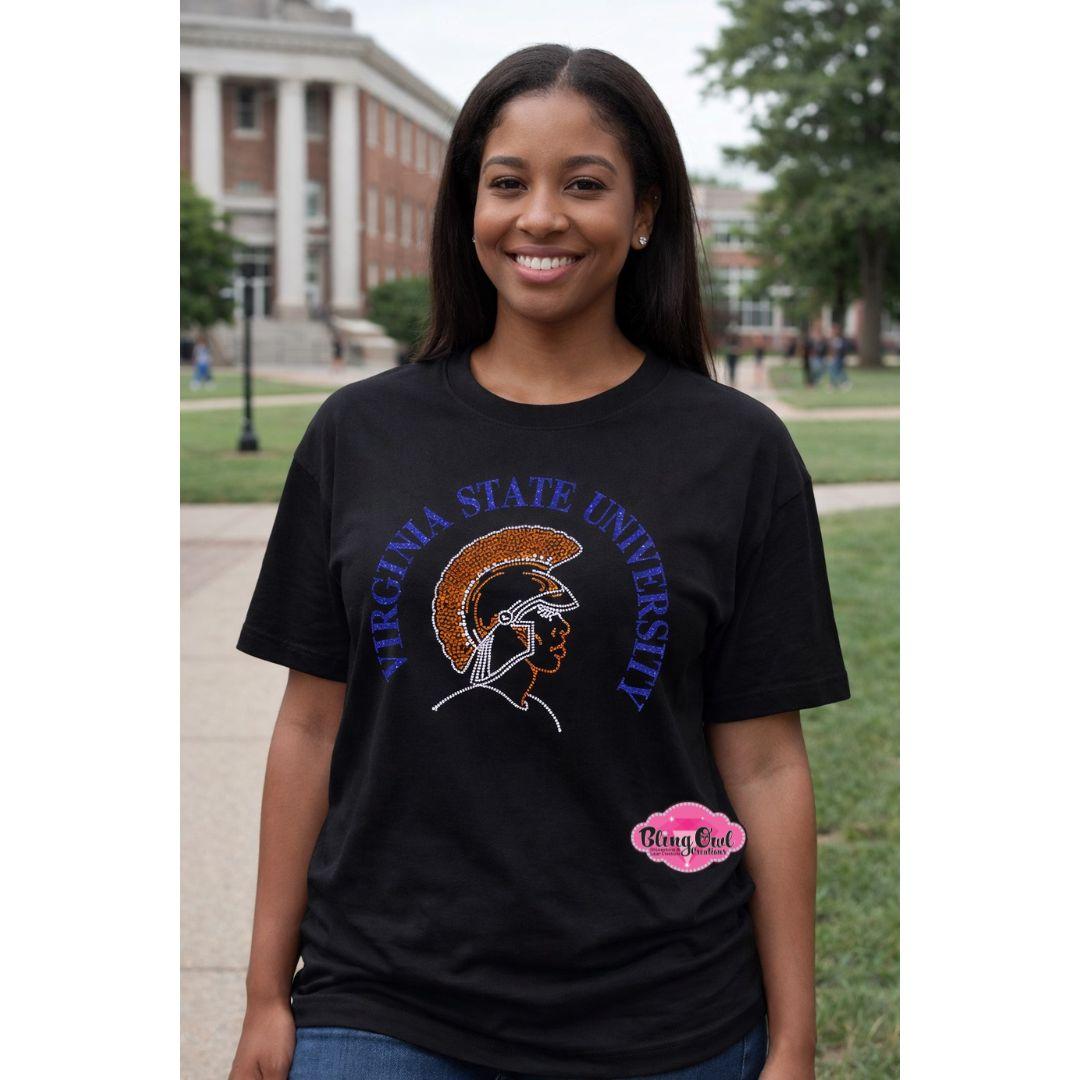 VSU Circle Logo Scoop Neck Unisex Tee