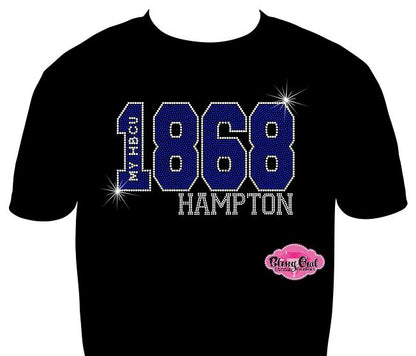 HU Hampton 1868 Scoop Neck Unisex Tee