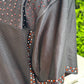 VT Bling Jersey – Black Handmade Rhinestone VT Game Day