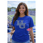 HU Logo 7 inch Scoop Neck Unisex Tee